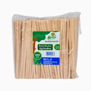 Agitador de Madera 18 cm.